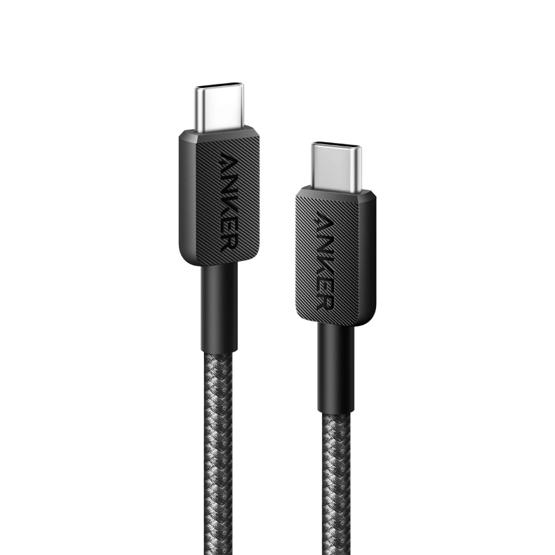 کابل تبدیل USB-C به USB-C انکر مدل A81F6 طول 1.8 متر کابل تبدیل USB-C به USB-C انکر مدل A81F6 طول 1.8 متر