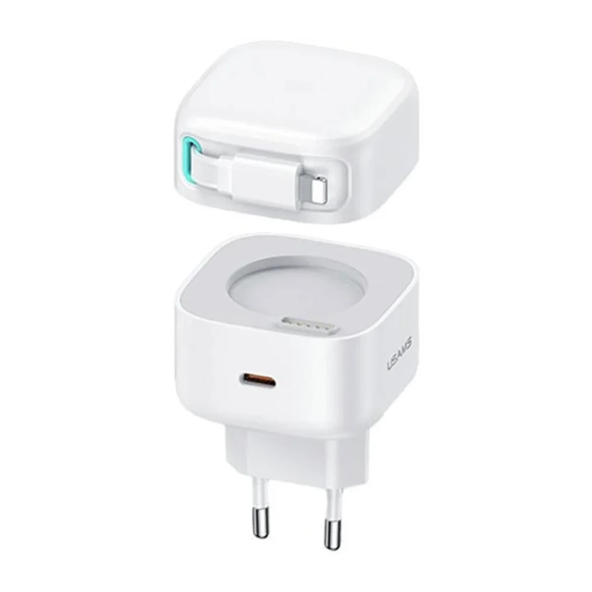 شارژر دیواری یوسمز مدل US-CC202 توان 35 وات-مشکی شارژر دیواری یوسمز مدل US-CC202 توان 35 وات-مشکی