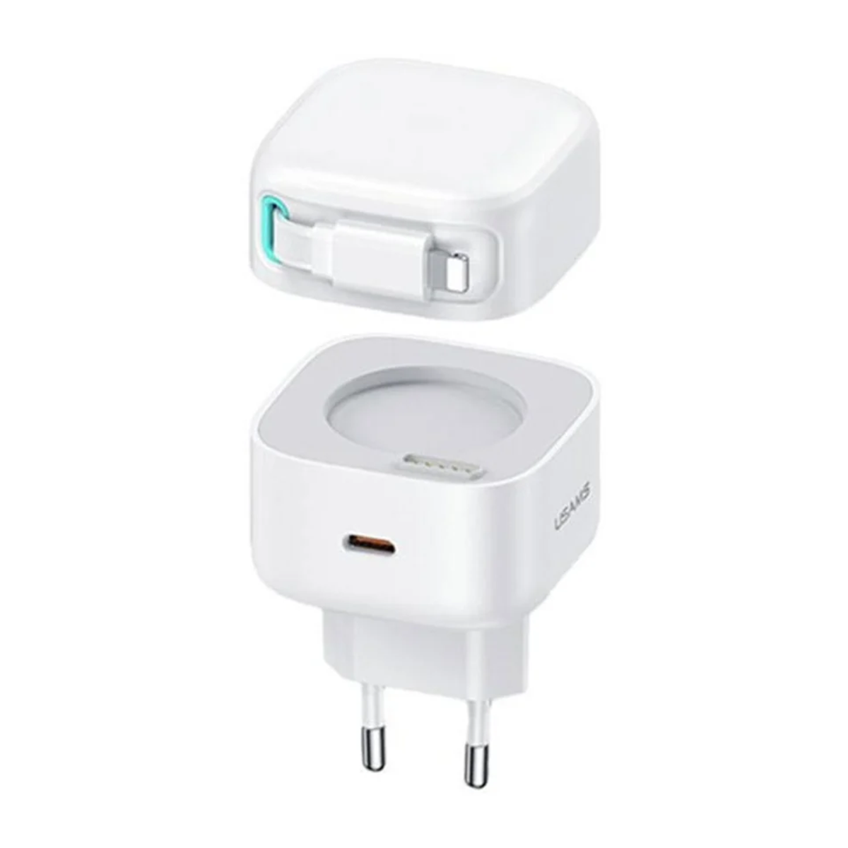 شارژر دیواری یوسمز مدل US-CC202 توان 35 وات-سفید شارژر دیواری یوسمز مدل US-CC202 توان 35 وات-سفید
