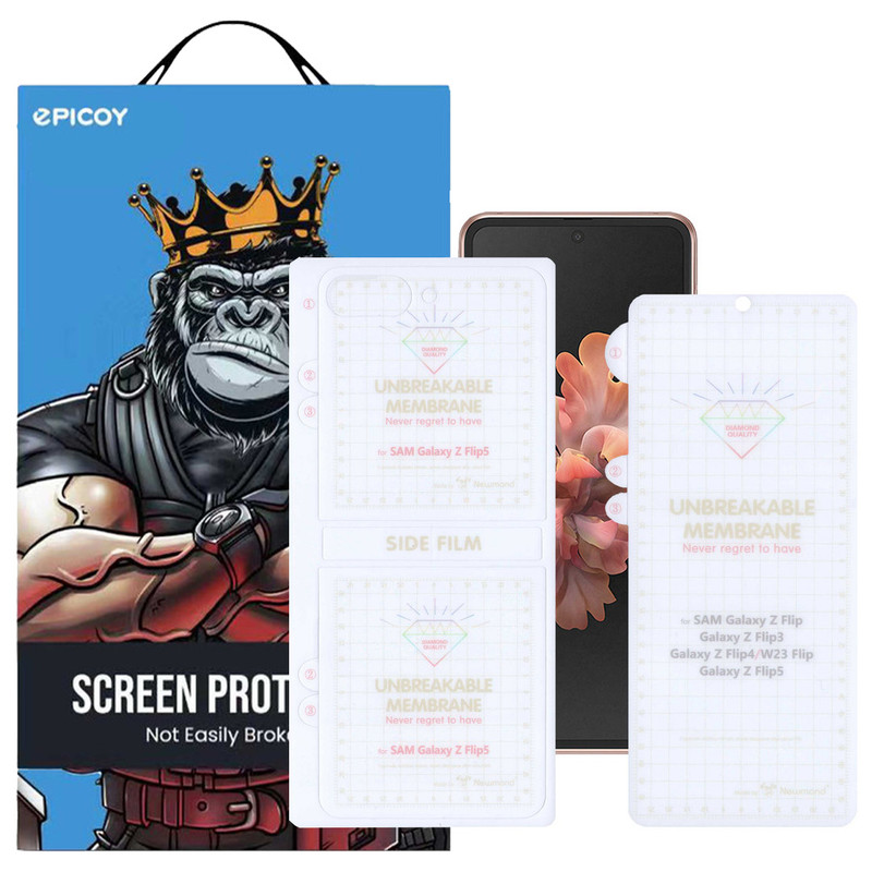 محافظ صفحه نمایش اپیکوی مدل Hydrogel مناسب برای گوشی موبایل سامسونگ Galaxy Z Flip 6 محافظ صفحه نمایش اپیکوی مدل Hydrogel مناسب برای گوشی موبایل سامسونگ Galaxy Z Flip 6