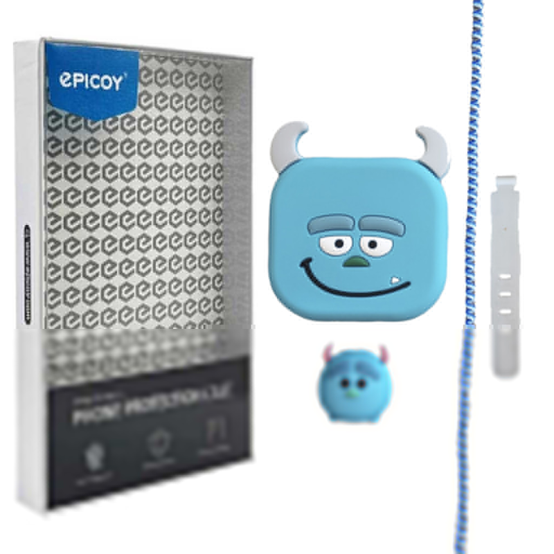 کاور شارژر دیواری اپیکوی مدل salivan به همراه محافظ کابل کاور شارژر دیواری اپیکوی مدل salivan به همراه محافظ کابل