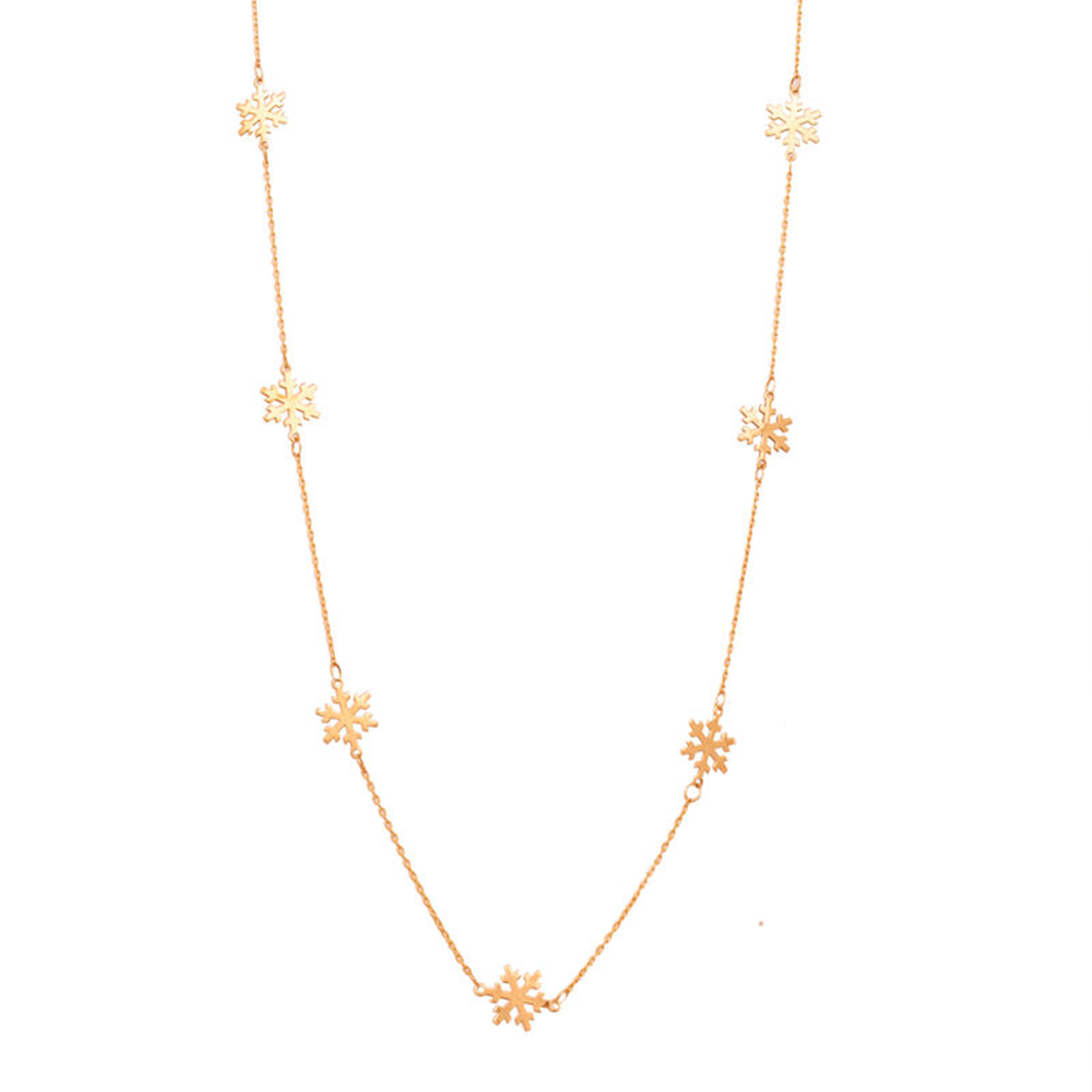 گردنبند طلا زنانه طرح برف زمستانی قو طلایی کد N012142-3.30 گردنبند طلا زنانه طرح برف زمستانی قو طلایی کد N012142-3.30