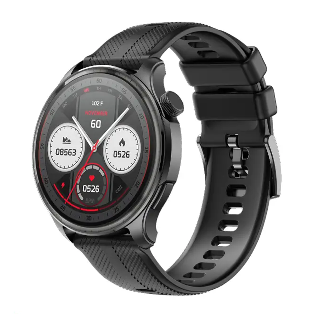 ساعت هوشمند تی سی اچ مدل Z40 Plus Tech Sense-بدنه مشکی بند مشکی ساعت هوشمند تی سی اچ مدل Z40 Plus Tech Sense-بدنه مشکی بند مشکی