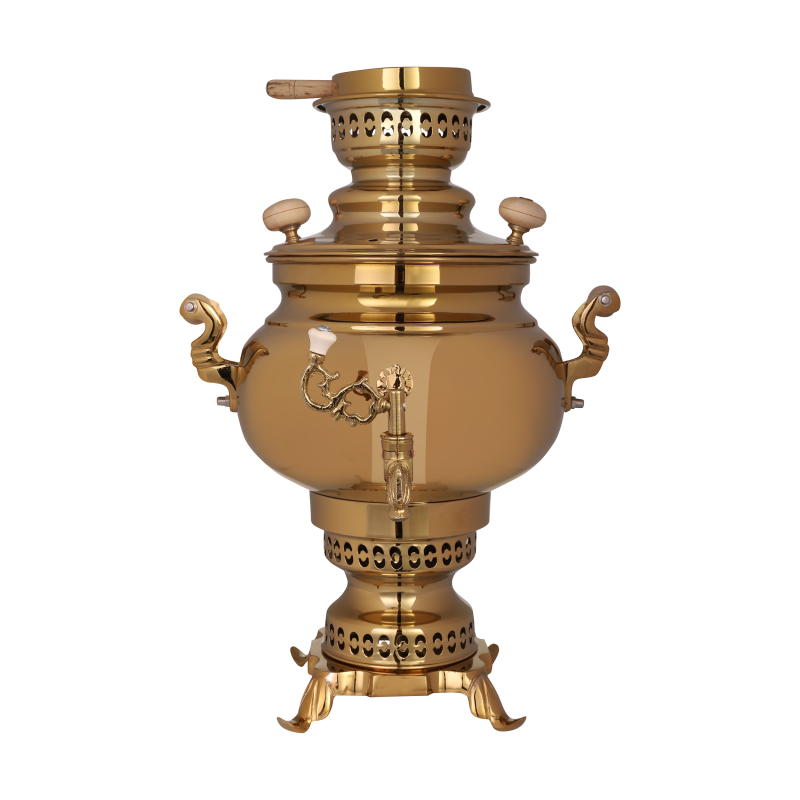 سماور ذغالی زرین مدل زرینه 300 ظرفیت 3 لیتر سماور ذغالی زرین مدل زرینه 300 ظرفیت 3 لیتر