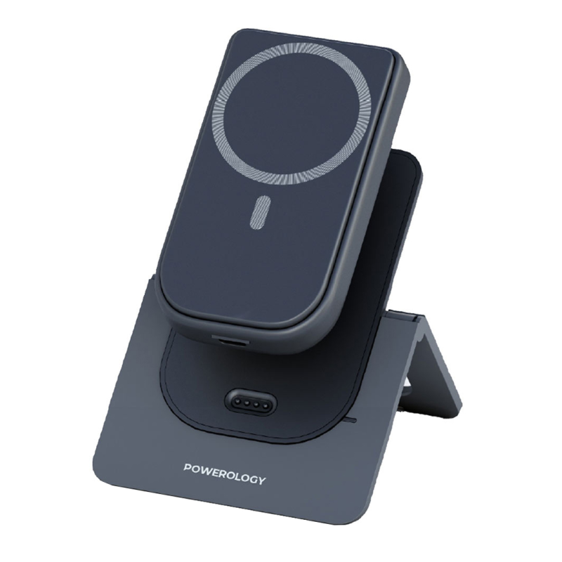 پاوربانک پاورولوجی مدل MAFSAFE COMBO PPBCHA21GY ظرفیت 10000 میلی آمپر ساعت پاوربانک پاورولوجی مدل MAFSAFE COMBO PPBCHA21GY ظرفیت 10000 میلی آمپر ساعت