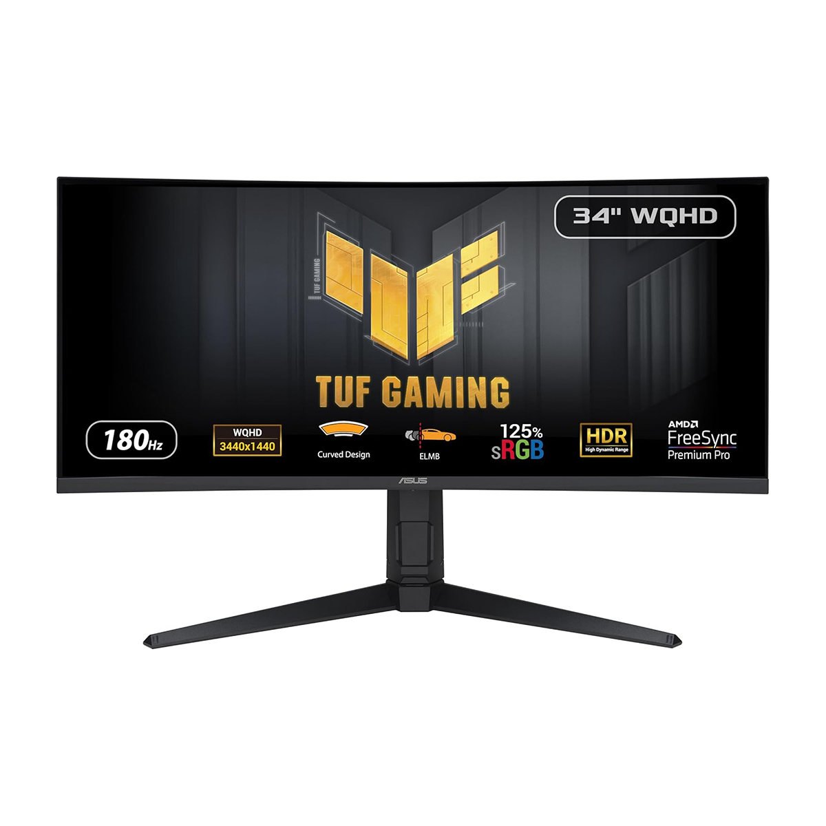 مانیتور ایسوس مدل TUF Gaming VG34VQL3A سایز 34 اینچ مخصوص بازی مانیتور ایسوس مدل TUF Gaming VG34VQL3A سایز 34 اینچ مخصوص بازی