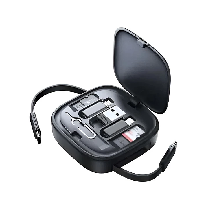 کابل تایپ سی به تایپ سی - میکرو یو اس بی - لایتنینگ یوسمز مدل sj650 طول 1 متر-نقرهای کابل تایپ سی به تایپ سی - میکرو یو اس بی - لایتنینگ یوسمز مدل sj650 طول 1 متر-نقرهای