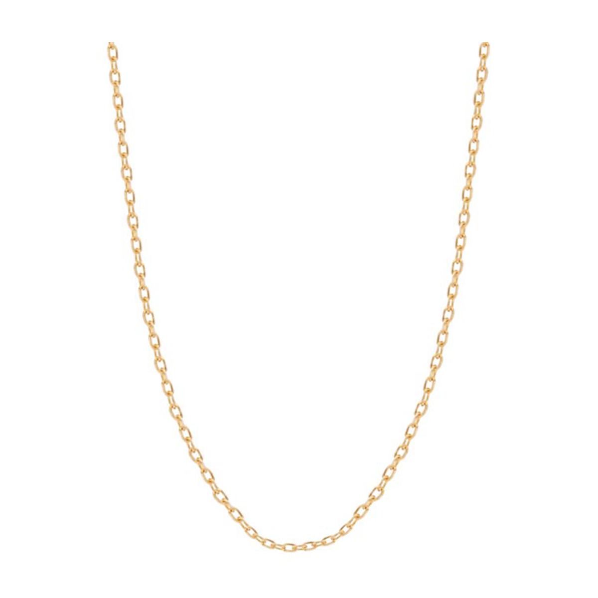 گردنبند طلا زنانه طرح فلامینگو قو طلایی کد C054341-0.62