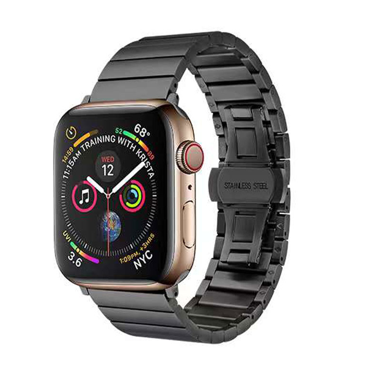 بند اپل واچ 42/44 میلی متری کوتتسی مدل W25 Stainless Steel WH5238 بند اپل واچ 42/44 میلی متری کوتتسی مدل W25 Stainless Steel WH5238