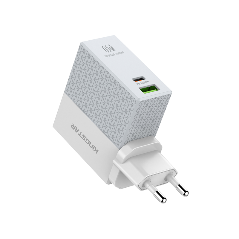 شارژر دیواری 65 وات کینگ استار مدل KW295PD شارژر دیواری 65 وات کینگ استار مدل KW295PD