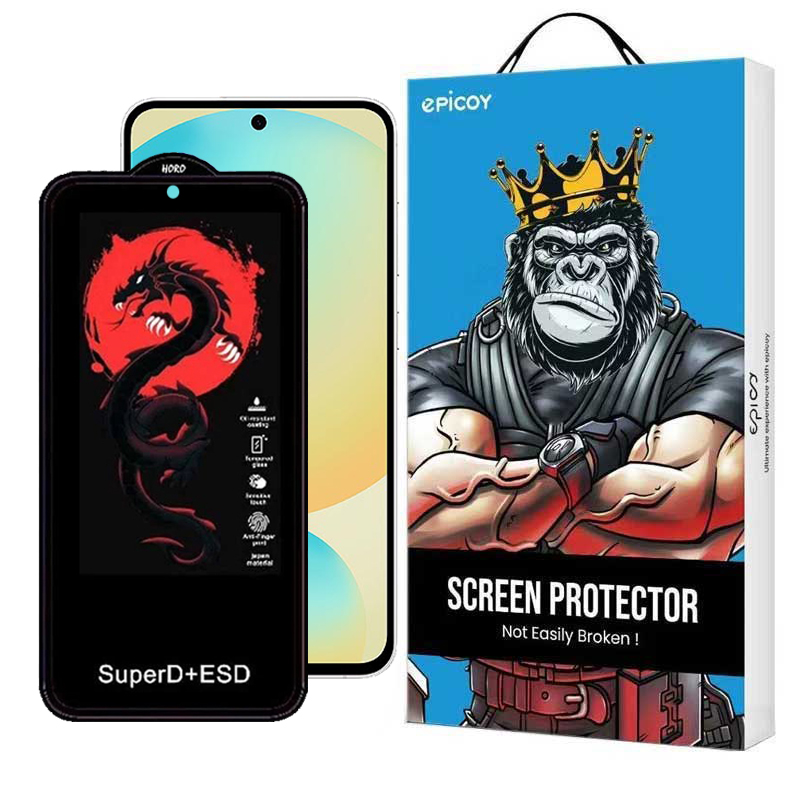 محافظ صفحه نمایش اپیکوی مدل Dragon ESD مناسب برای گوشی موبایل سامسونگ Galaxy S24 FE/ A55/ A35 محافظ صفحه نمایش اپیکوی مدل Dragon ESD مناسب برای گوشی موبایل سامسونگ Galaxy S24 FE/ A55/ A35
