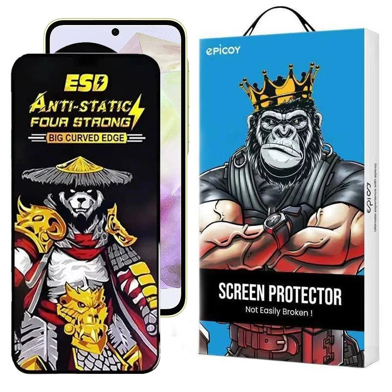 محافظ صفحه نمایش اپیکوی مدل Warrior ESD مناسب برای گوشی موبایل سامسونگ Galaxy M35/ A55/ A35 محافظ صفحه نمایش اپیکوی مدل Warrior ESD مناسب برای گوشی موبایل سامسونگ Galaxy M35/ A55/ A35