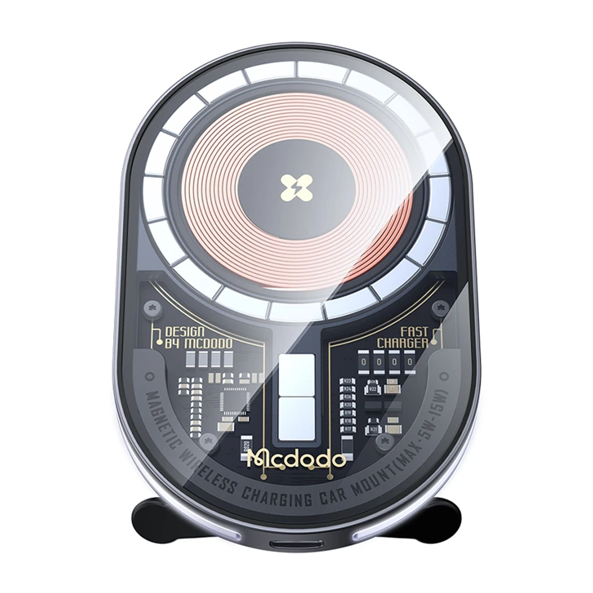 هولدر و شارژر وایرلس مک دودو مدل CH-2340 هولدر و شارژر وایرلس مک دودو مدل CH-2340