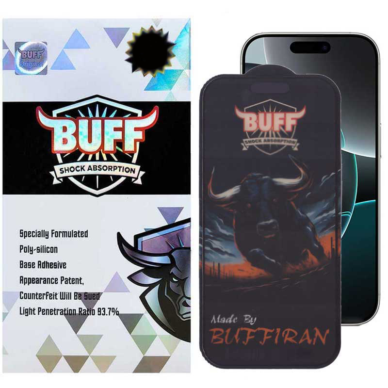 محافظ صفحه نمایش مات بوف مدل BullRun Matte Pro-G مناسب برای گوشی موبایل اپل iPhone 16 Pro محافظ صفحه نمایش مات بوف مدل BullRun Matte Pro-G مناسب برای گوشی موبایل اپل iPhone 16 Pro