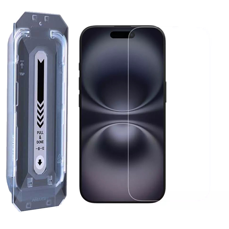 محافظ صفحه نمایش نیلکین مدل H Plus Pro مناسب برای گوشی موبایل اپل iPhone 16/15 به همراه کیت نصب آسان محافظ صفحه نمایش نیلکین مدل H Plus Pro مناسب برای گوشی موبایل اپل iPhone 16/15 به همراه کیت نصب آسان