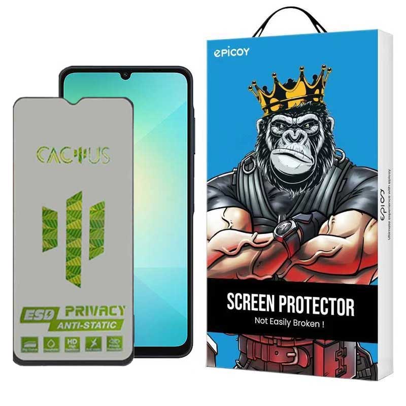 محافظ صفحه نمایش حریم شخصی اپیکوی مدل Cactus-ESD-Privacy مناسب برای گوشی موبایل سامسونگ Galaxy A06/A06s/A05s/A05/F05 محافظ صفحه نمایش حریم شخصی اپیکوی مدل Cactus-ESD-Privacy مناسب برای گوشی موبایل سامسونگ Galaxy A06/A06s/A05s/A05/F05