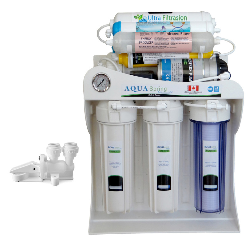 دستگاه تصفیه کننده آب آکوآ اسپرینگ مدل UF-SF4050-سفید دستگاه تصفیه کننده آب آکوآ اسپرینگ مدل UF-SF4050-سفید