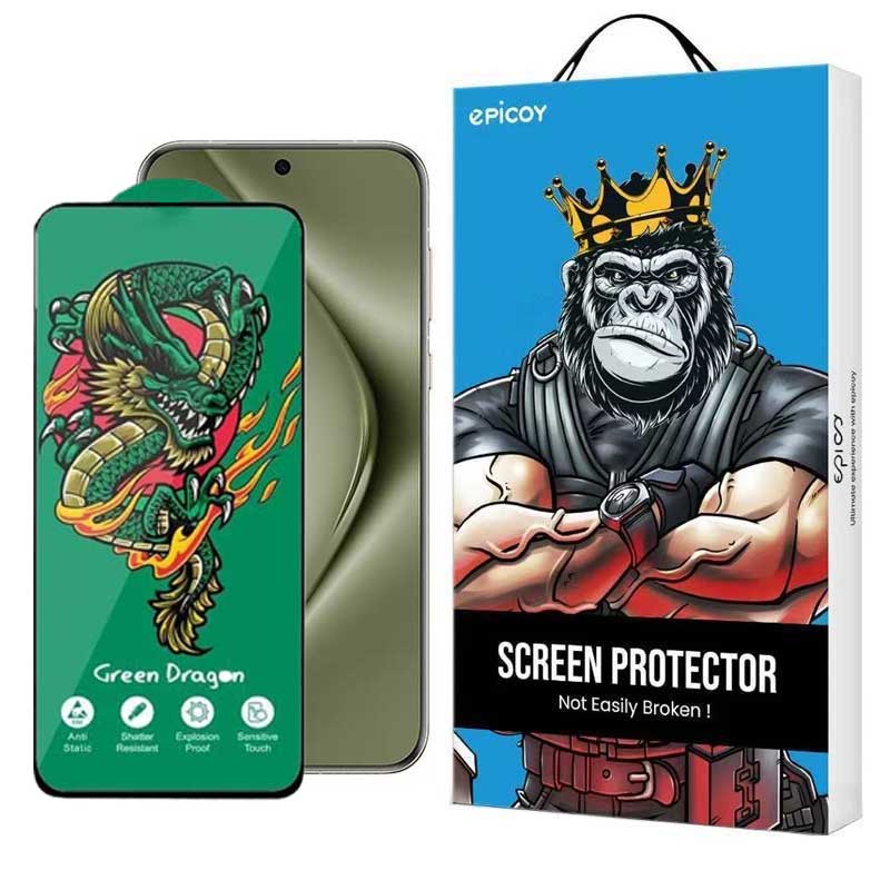 محافظ صفحه نمایش اپیکوی مدل Green Dragon ExplosionProof مناسب برای گوشی موبایل هوآوی Pura 70 Pro/ Pura 70 Ultra / Nova 12S/ Nova 12i  محافظ صفحه نمایش اپیکوی مدل Green Dragon ExplosionProof مناسب برای گوشی موبایل هوآوی Pura 70 Pro/ Pura 70 Ultra / Nova 12S/ Nova 12i