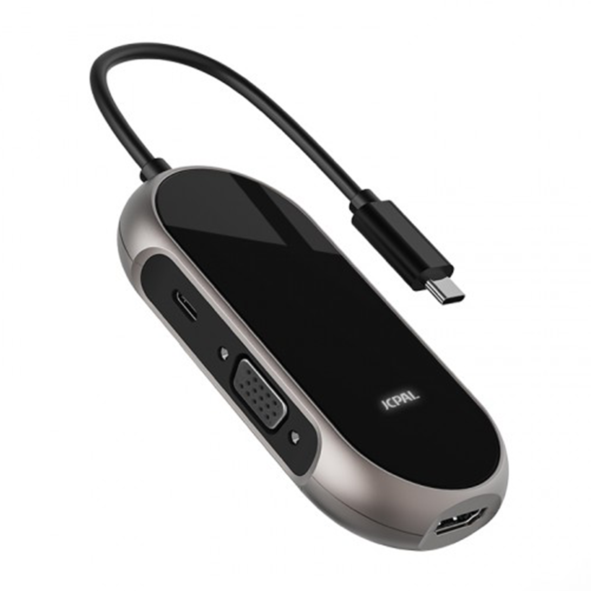 هاب USB-C جی سی پال 6 پورت مدل Onyx USB-C 6-Port Hub JCP6253 هاب USB-C جی سی پال 6 پورت مدل Onyx USB-C 6-Port Hub JCP6253