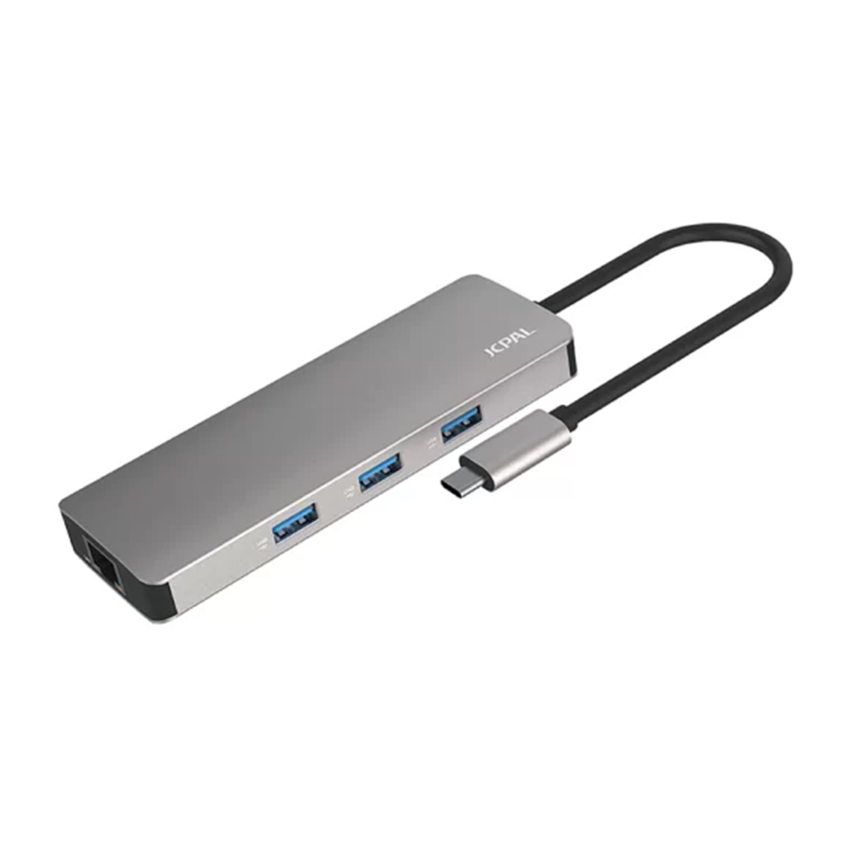 هاب USB-C جی سی پال 9 پورت مدل USB-C 9-Port Hub JCP6179-خاکستری هاب USB-C جی سی پال 9 پورت مدل USB-C 9-Port Hub JCP6179-خاکستری