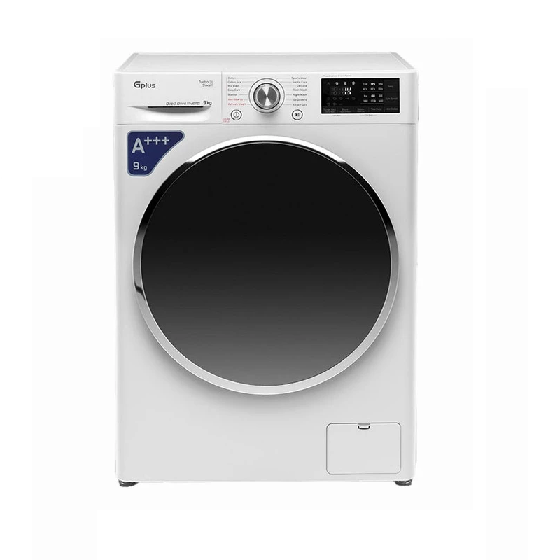 ماشین لباسشویی جی پلاس مدل GWM-P99W ظرفیت 9 کیلوگرم ماشین لباسشویی جی پلاس مدل GWM-P99W ظرفیت 9 کیلوگرم