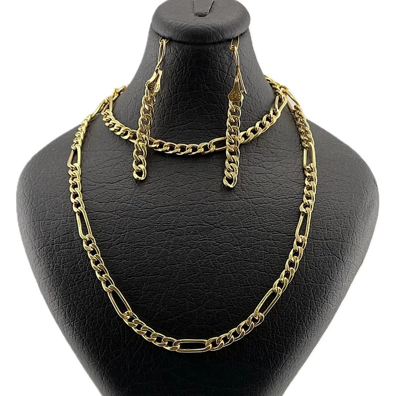 سرویس طلا 18 عیار طرح فیگارو سایز 2-10.16