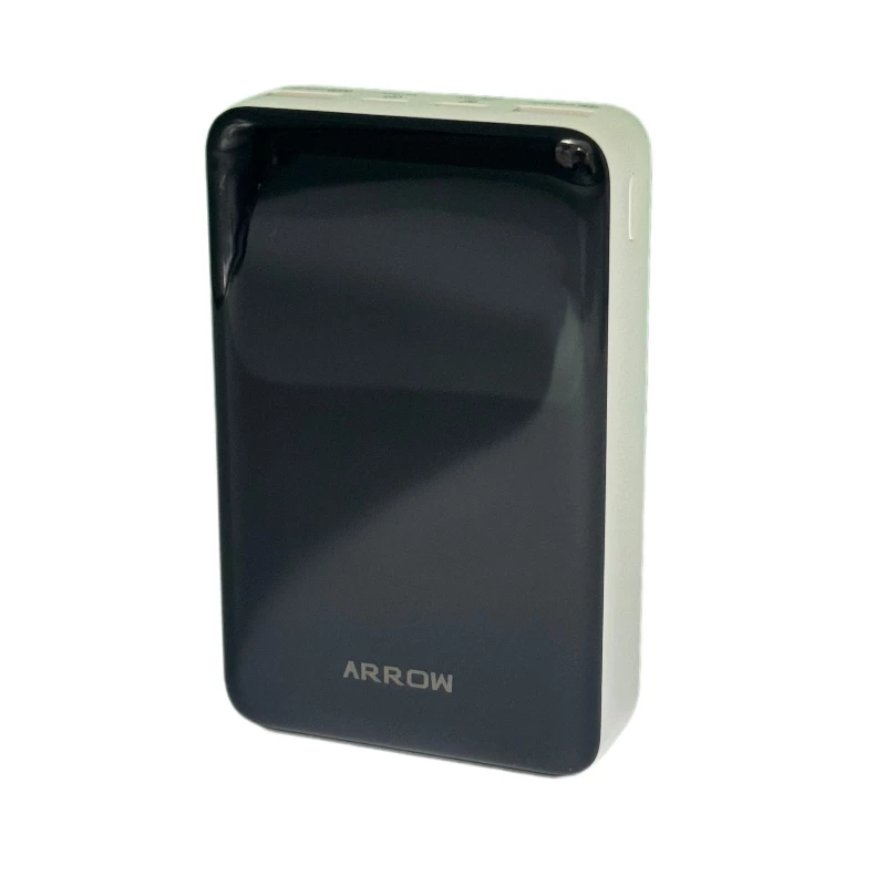 پاوربانک ارو مدل ARP20W ظرفیت 20000 میلی آمپر ساعت-مشکی سفید پاوربانک ارو مدل ARP20W ظرفیت 20000 میلی آمپر ساعت-مشکی سفید