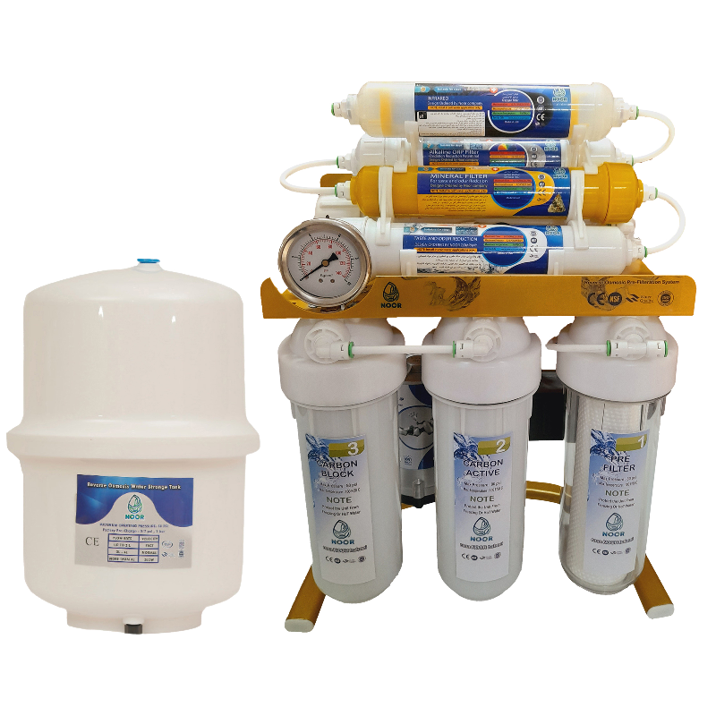 دستگاه تصفیه کننده آب رسا نور بابایی مدل X gold m800-سفید دستگاه تصفیه کننده آب رسا نور بابایی مدل X gold m800-سفید