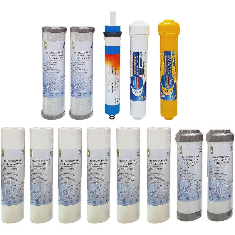 فیلتر دستگاه تصفیه آب نور مدل نشاط بسته 13 عددی-سفید