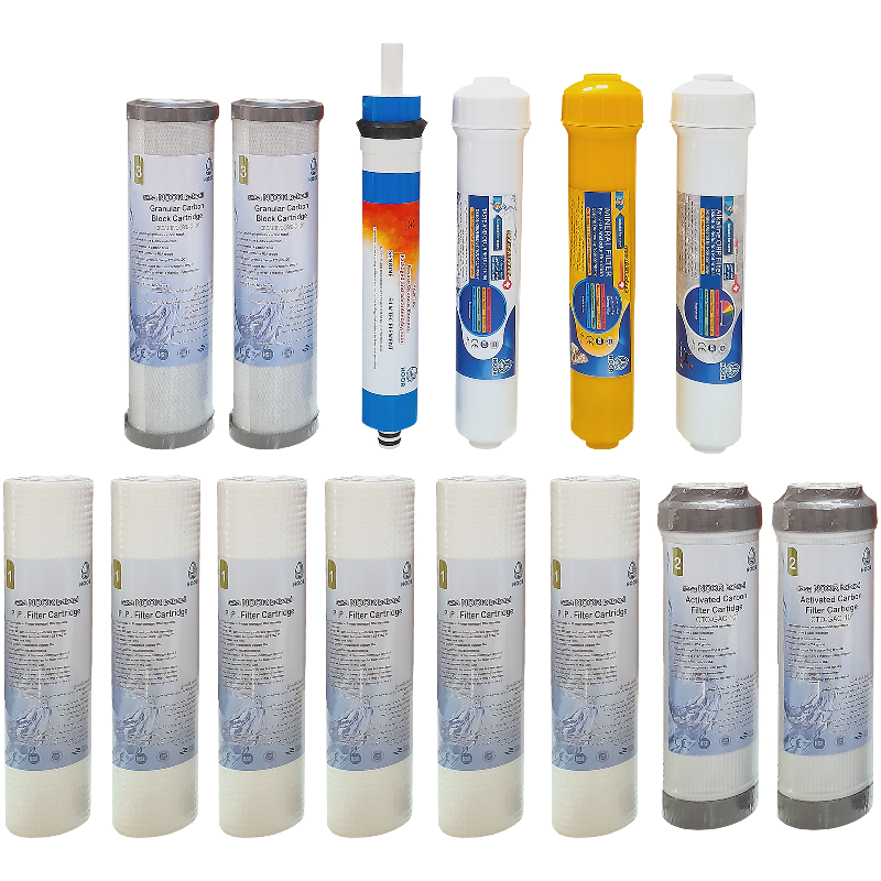 فیلتر دستگاه تصفیه آب نور مدل نشاط بسته 14 عددی-سفید فیلتر دستگاه تصفیه آب نور مدل نشاط بسته 14 عددی-سفید