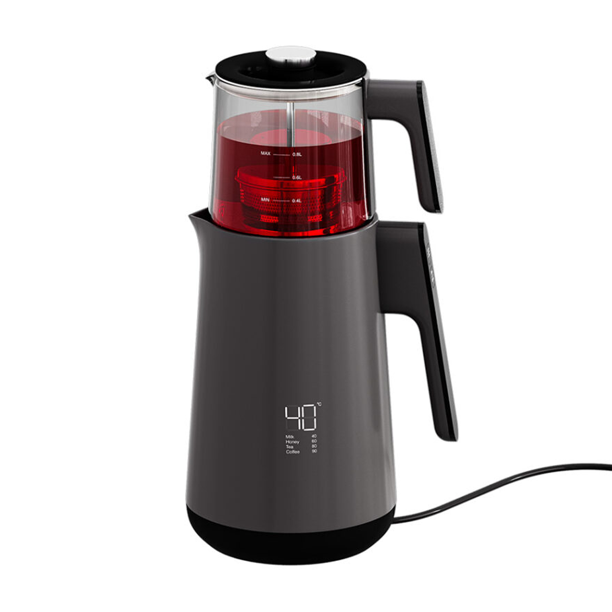 چای ساز داتیس مدل 118-خاکستری چای ساز داتیس مدل 118-خاکستری