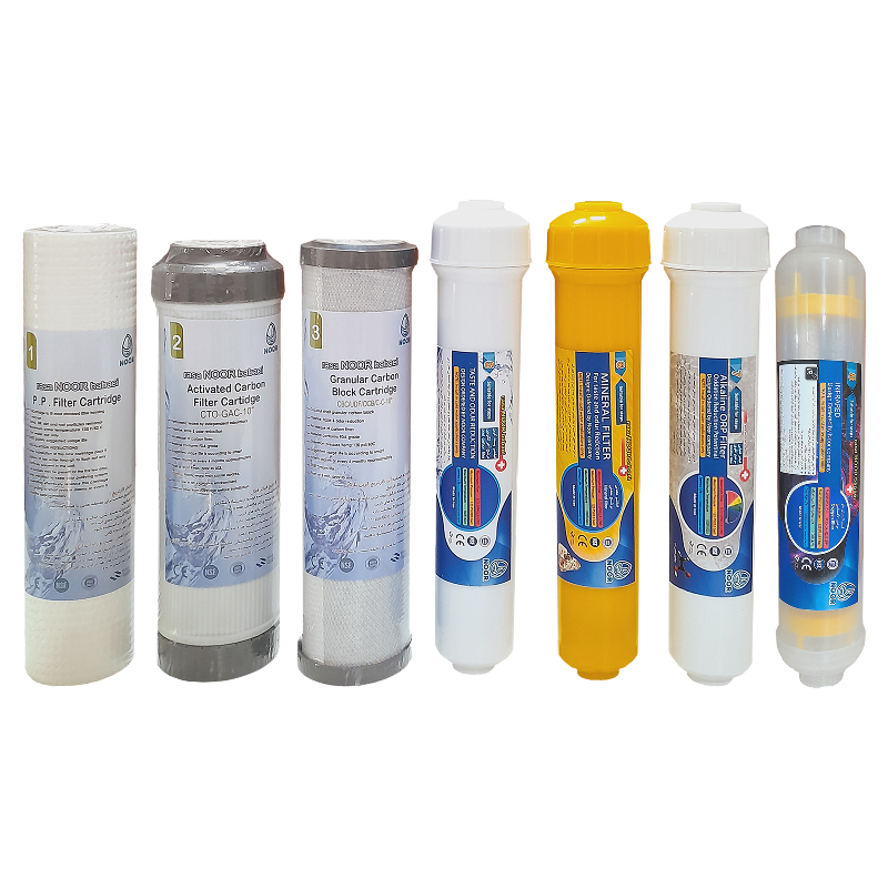 فیلتر دستگاه تصفیه آب نور مدل ارگونومی بسته 7 عددی-سفید فیلتر دستگاه تصفیه آب نور مدل ارگونومی بسته 7 عددی-سفید