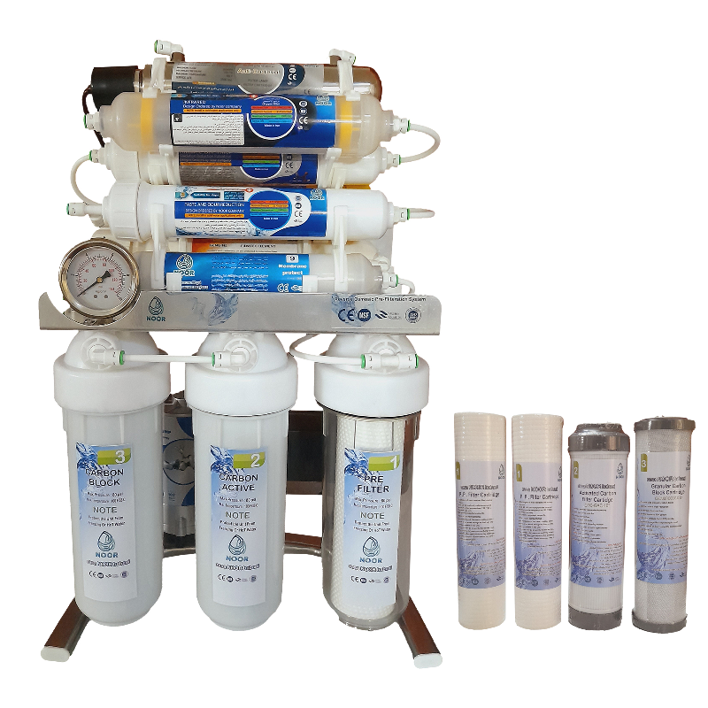 دستگاه تصفیه کننده آب نور مدل X chrome m1000 به همراه فیلتر بسته 4 عددی-چند رنگ  دستگاه تصفیه کننده آب نور مدل X chrome m1000 به همراه فیلتر بسته 4 عددی-چند رنگ