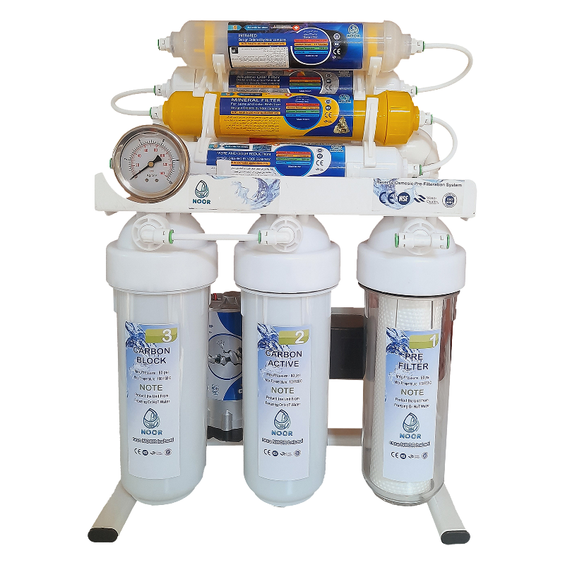 دستگاه تصفیه کننده آب نور مدل X metal m800 به همراه فیلتر بسته 4 عددی-چند رنگ  دستگاه تصفیه کننده آب نور مدل X metal m800 به همراه فیلتر بسته 4 عددی-چند رنگ