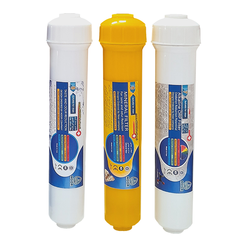 فیلتر دستگاه تصفیه آب نور مدل پست کربن و مینرال و قلیایی بسته 3 عددی-چند رنگ  فیلتر دستگاه تصفیه آب نور مدل پست کربن و مینرال و قلیایی بسته 3 عددی-چند رنگ