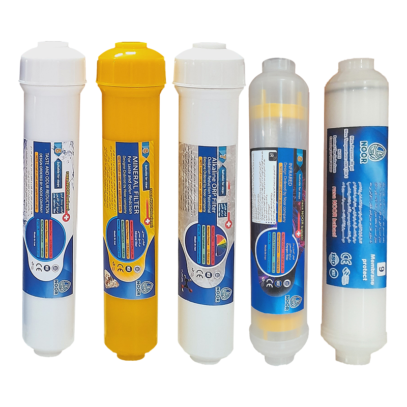 فیلتر دستگاه تصفیه آب نور مدل پست ممبران بسته 5 عددی-چند رنگ  فیلتر دستگاه تصفیه آب نور مدل پست ممبران بسته 5 عددی-چند رنگ