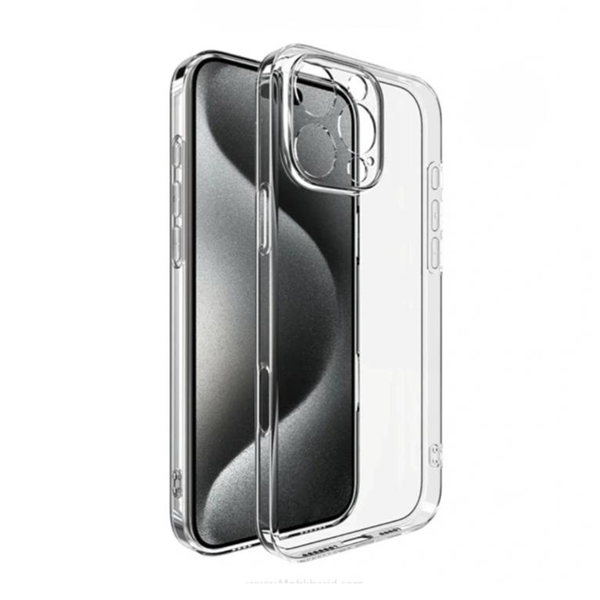 کاور گوشی اپل iPhone 16 Pro زیفرند مدل ژله ای محافظ لنز دار-بی رنگ کاور گوشی اپل iPhone 16 Pro زیفرند مدل ژله ای محافظ لنز دار-بی رنگ