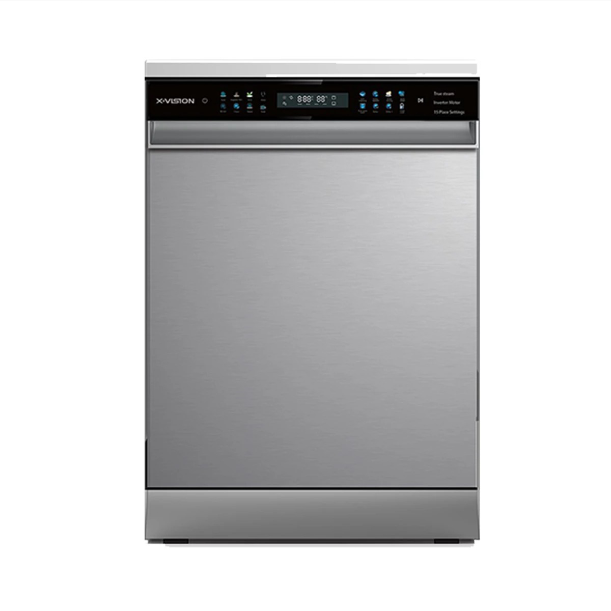 ماشین ظرفشویی ایکس ویژن 14 نفره مدل M160-S-نقرهای ماشین ظرفشویی ایکس ویژن 14 نفره مدل M160-S-نقرهای