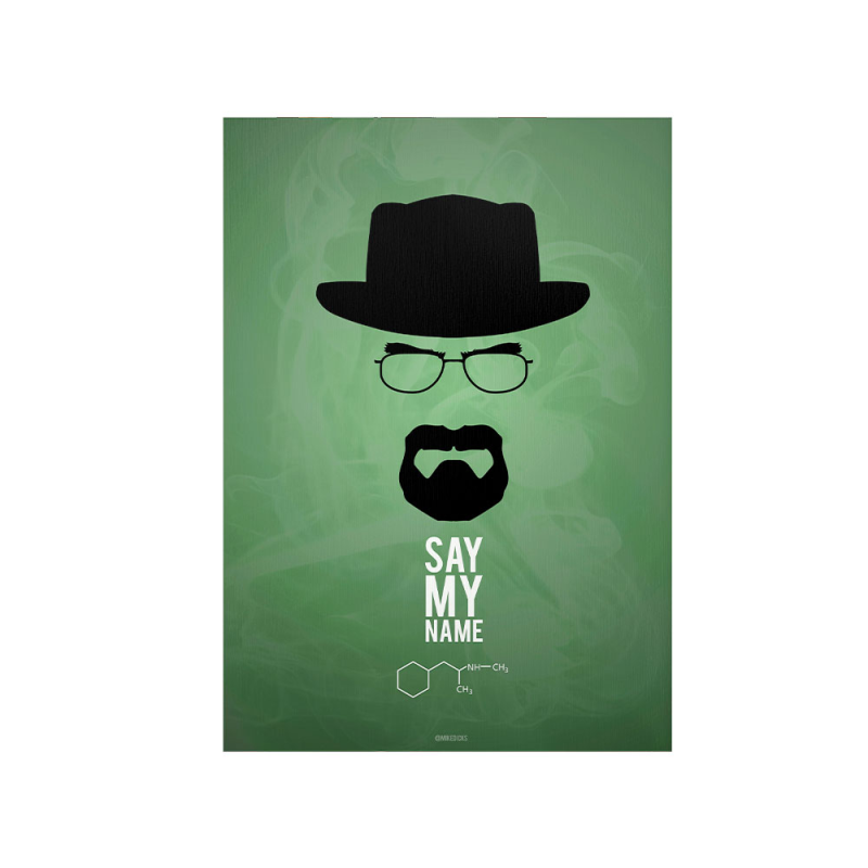 متال پوستر مستر پیکد طرح Say My Name Breaking Bad کد PCD-MB1140 متال پوستر مستر پیکد طرح Say My Name Breaking Bad کد PCD-MB1140