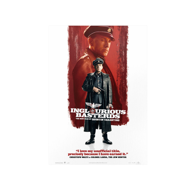 متال پوستر مستر پیکد طرح Inglourious Basterds کد PCD-MB1121 متال پوستر مستر پیکد طرح Inglourious Basterds کد PCD-MB1121