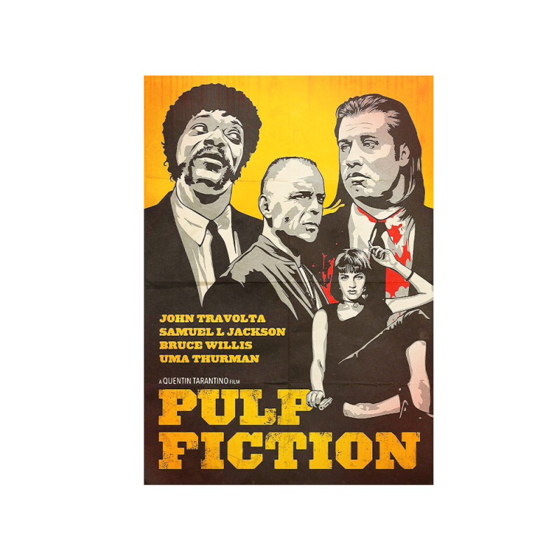 متال پوستر مستر پیکد طرح پوستر فیلم Pulp Fiction کد PCD-MB1109 متال پوستر مستر پیکد طرح پوستر فیلم Pulp Fiction کد PCD-MB1109