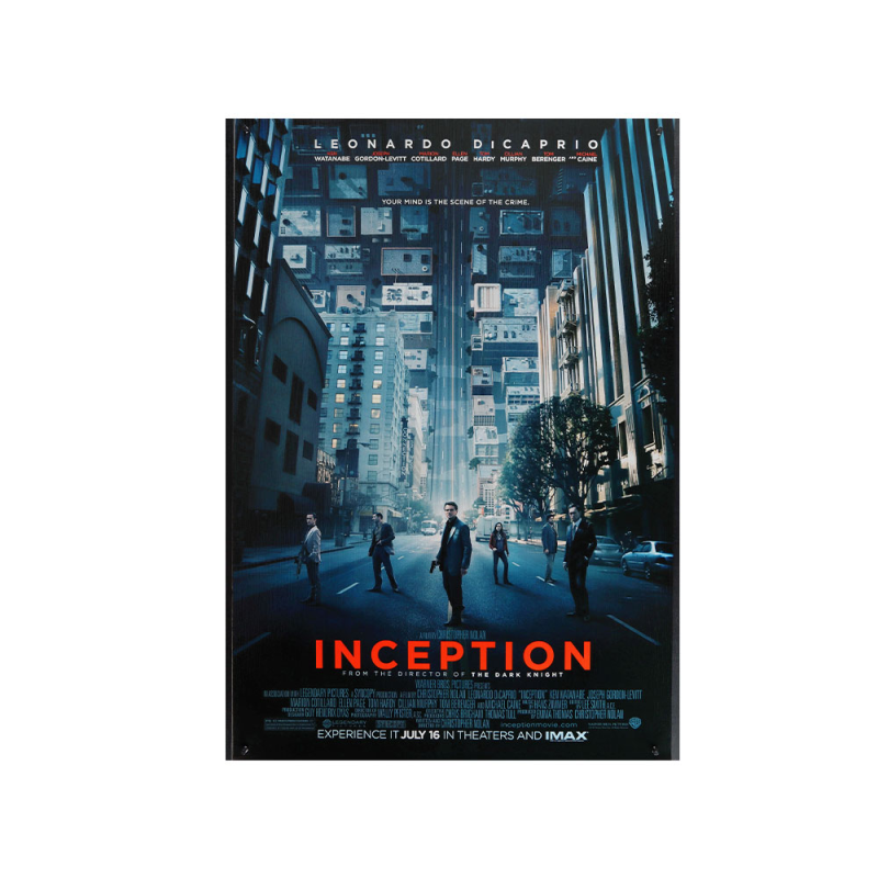 متال پوستر مستر پیکد طرح رویا INCEPTION کد PCD-MB1104 متال پوستر مستر پیکد طرح رویا INCEPTION کد PCD-MB1104