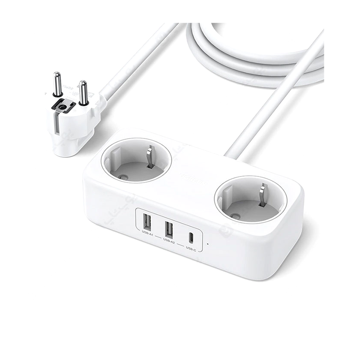 چند راهی برق یوگرین CD280 مدل 50683-سفید چند راهی برق یوگرین CD280 مدل 50683-سفید