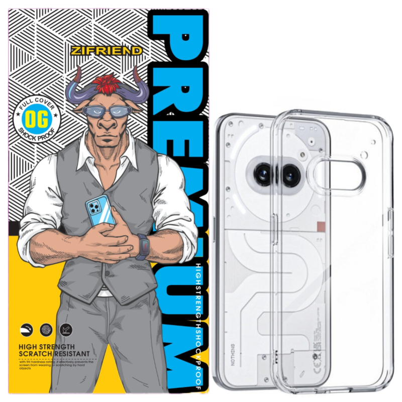 کاور گوشی ناتینگ فون 2a زیفرند مدل ژله ای