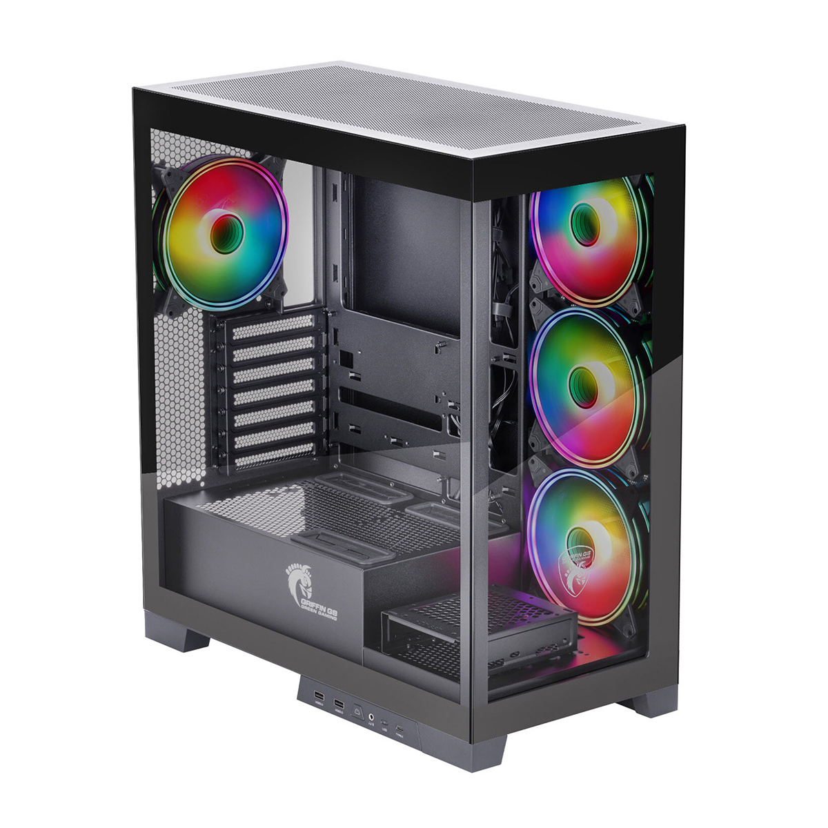 کیس کامپیوتر گرین مدل GRIFFIN G8 کیس کامپیوتر گرین مدل GRIFFIN G8