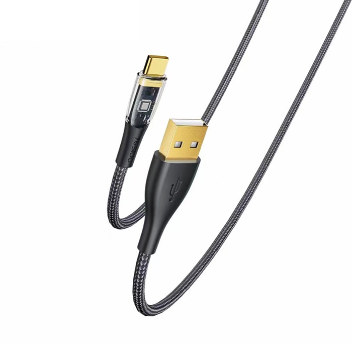 کابل تبدیل USB به USB-C یسیدو مدل CA104 طول  1.2 متر کابل تبدیل USB به USB-C یسیدو مدل CA104 طول  1.2 متر