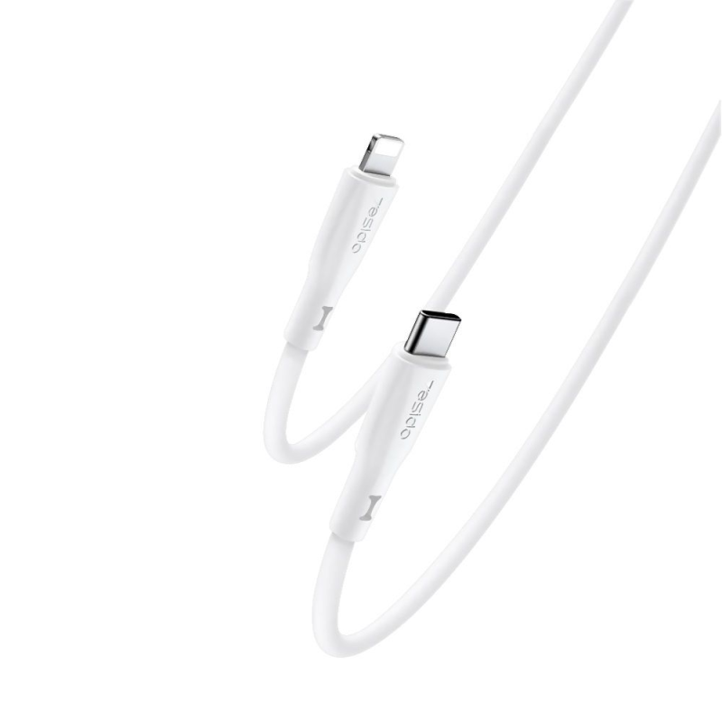 کابل تبدیل usb-C به لایتنینگ یسیدو مدل CA151 طول 1 متر کابل تبدیل usb-C به لایتنینگ یسیدو مدل CA151 طول 1 متر