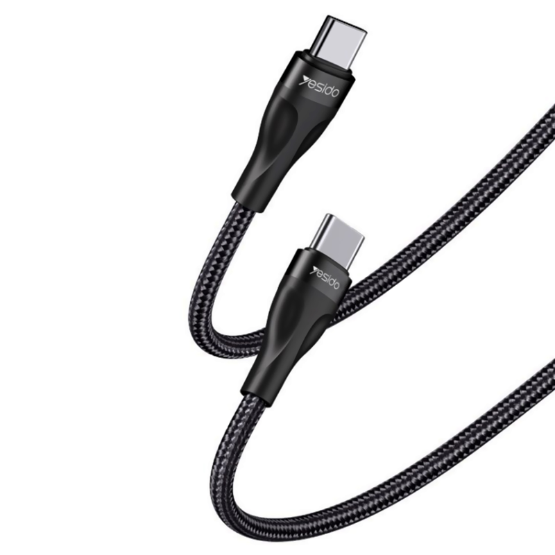 کابل تبدیل usb-C به usb-C یسیدو مدل CA83 طول 0.3 متر کابل تبدیل usb-C به usb-C یسیدو مدل CA83 طول 0.3 متر