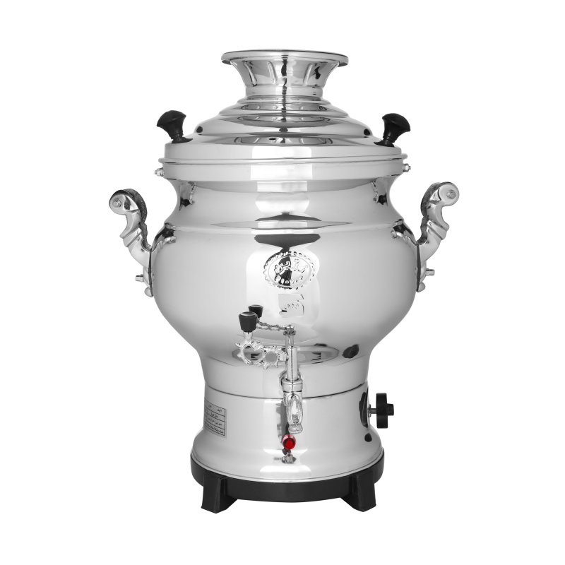 سماور برقی زرین مدل حوریا 236 ظرفیت 8 لیتر-استیل سماور برقی زرین مدل حوریا 236 ظرفیت 8 لیتر-استیل