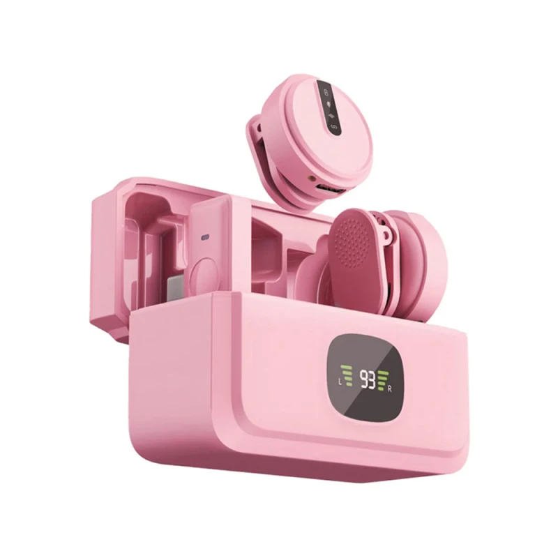 میکروفن یقه ای گرین لاین مدل GLM WIRELESS MIC LITE NEW-صورتی میکروفن یقه ای گرین لاین مدل GLM WIRELESS MIC LITE NEW-صورتی